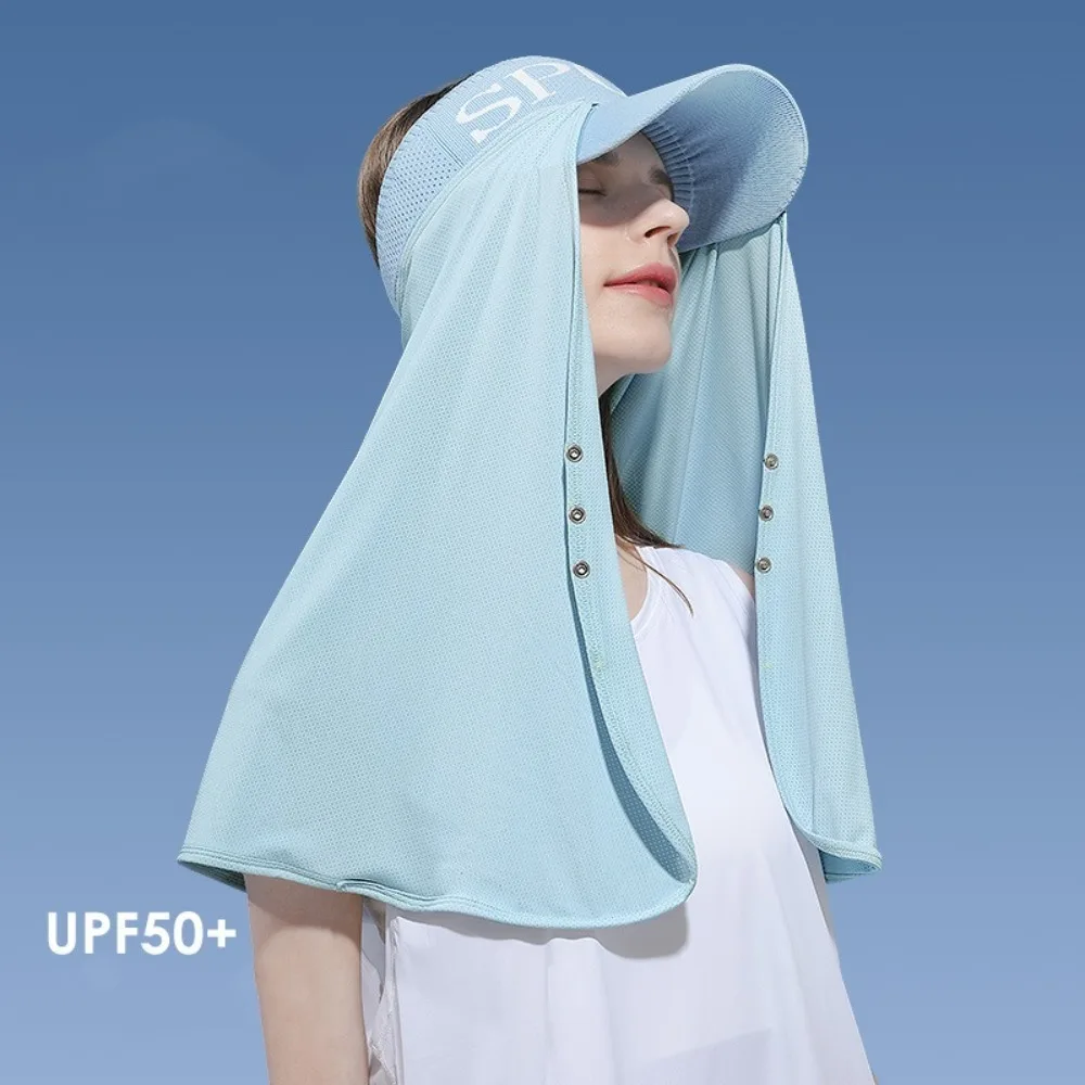 Neck Cover Sun Protective Shield Full Neck Protection UV Protection Sunscreen Shawl Wrap UPF50+ Breathable Extended shawl Sport