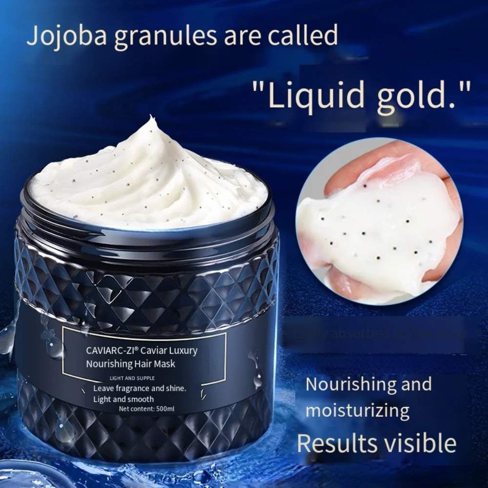 Caviar Hair Mask Repair Moisturizing Conditioner To Improve Dry Hairy and Bifurcated Hair Breaking Resistant Keratin Treatment