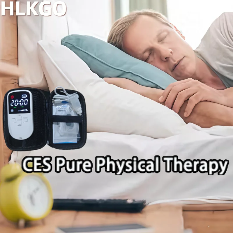 USB قابل لإعادة الشحن CES Sleep Helper للاستخدام المنزلي لجهاز مشبك الأذن لتخفيف الأرق والقلق #1