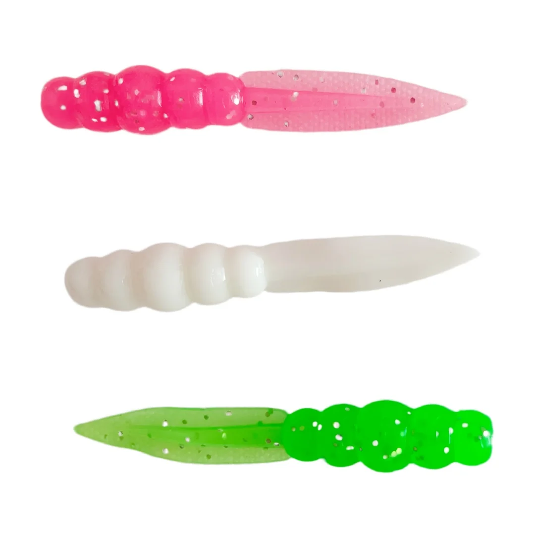 

Swolfy 150 шт./упак. 35 мм 0,3 г Мини-приманка из TPE с высокой эластичностью, плавающая, мягкая, для ловли баса и карпа, воблер, рыболовная приманка