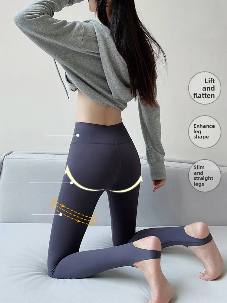 Cintura alta calças de yoga das mulheres verão fino elástico impresso leggings anti-roll bot calças compridas fitn collants pessoa