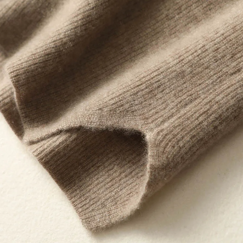 Новый пуловер, жилет из 100% мериносовой шерсти для женщин, однотонный вязаный свитер с круглым воротником, осень-зима, повседневный, удобный, приятный для кожи