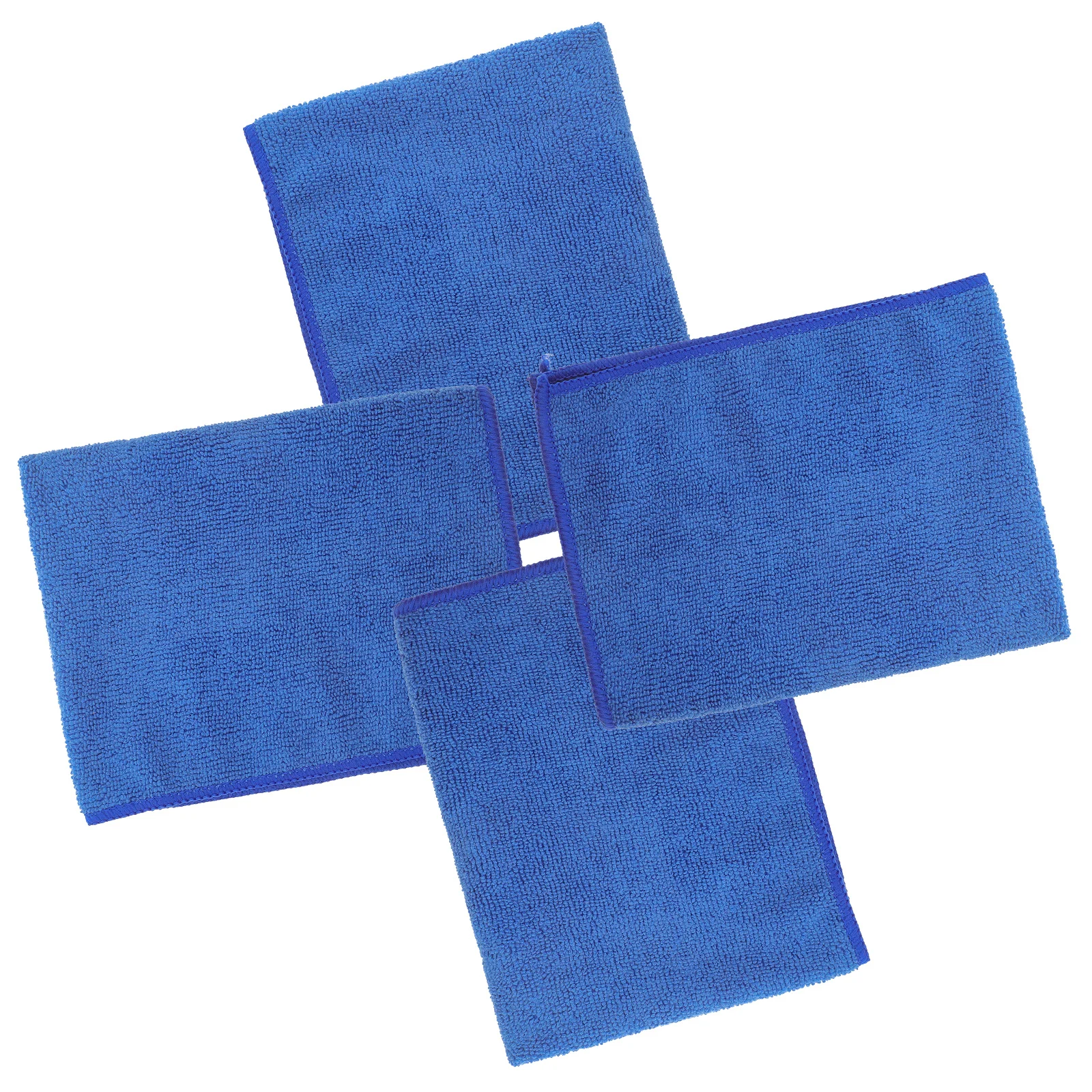 

4Pcs Microfiber Dish Towels Supple Kitchen Washcloths Multi-Function Cleaning Cloths High Absorption Dish Towels