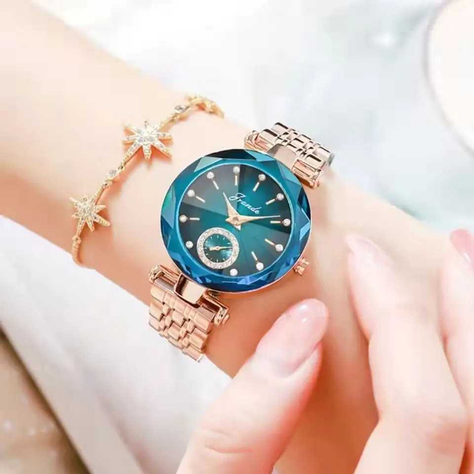 

New Trendy Quartz Watches For Women, High-End Luxury Women'S Wristwatches, Fashionable Quartz Watches, Watch Accessories.