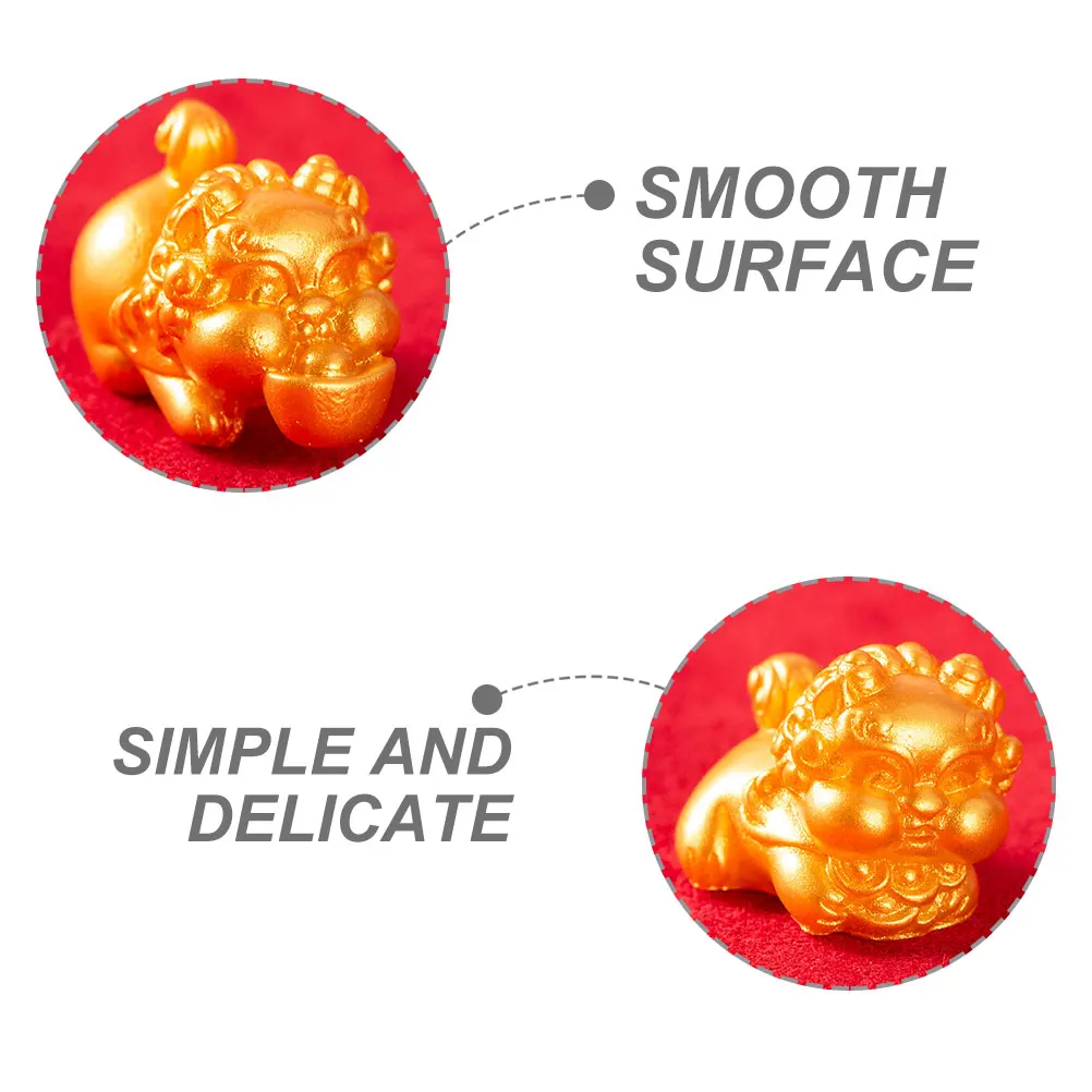 

7pcs Vintage Resin Animal Statue Miniature Auspicious Beast Desktop Decor For Home Office Living Room Study Resin Ornaments