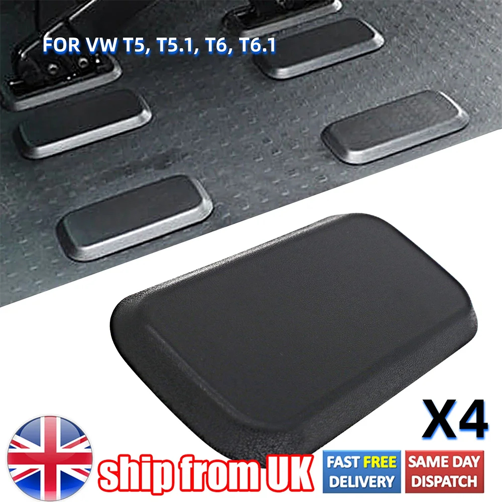4Pcs/Set Seat Base Caps Cover For VW T5 T5.1 T6 T6.1 Kombi Transporter 2013-Onwards Camper Accessories