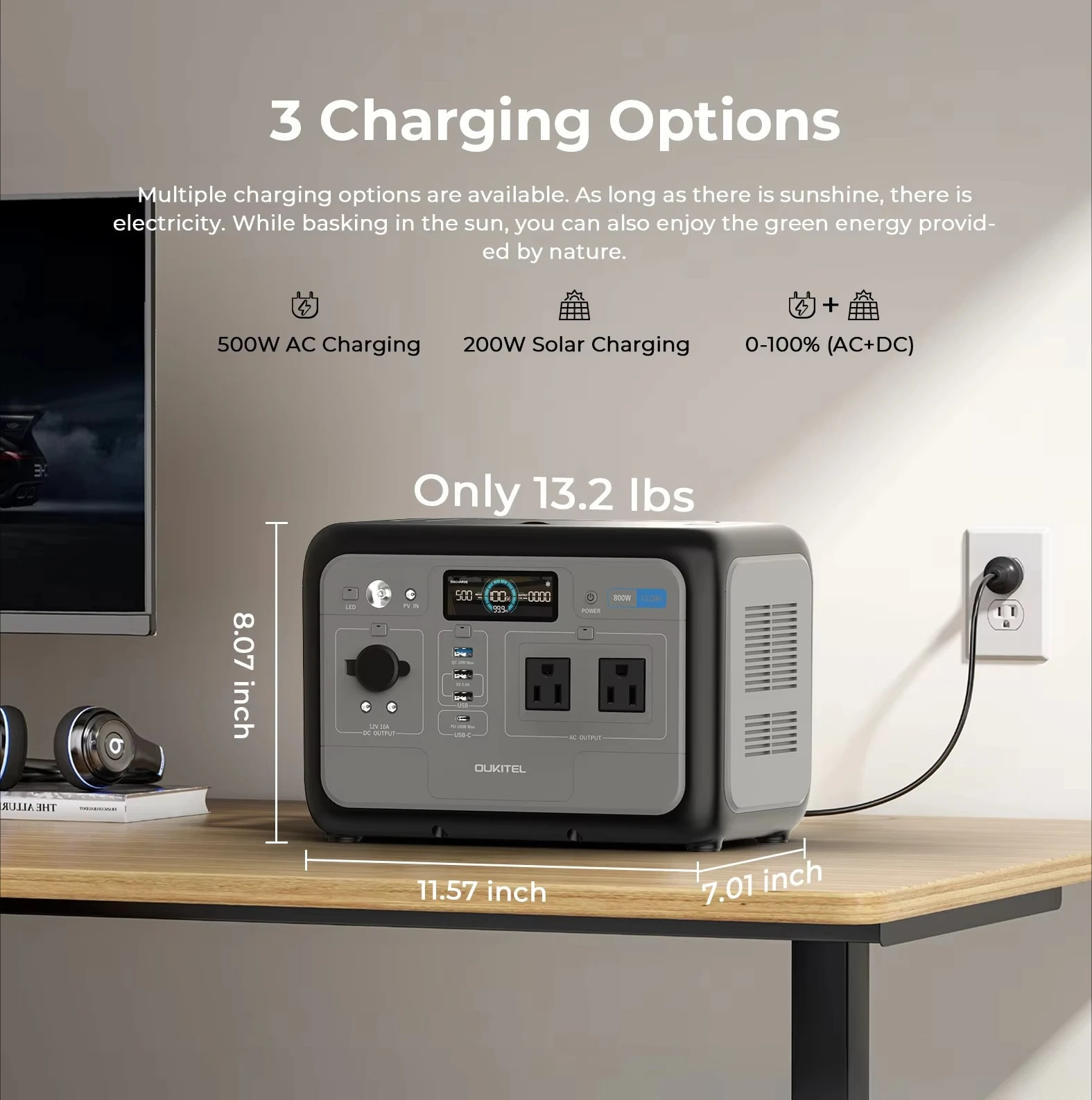 P800 Lifepo4 배터리 파워 스테이션 800W - Portable Power Station 리뷰 및 가격