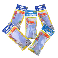 4Pcs/Lots  Spring Net With Luminous Beads Netting For Night Fishing Shoal Cast Nets  Durable Fish Bait Net Nylon Folding Fishing