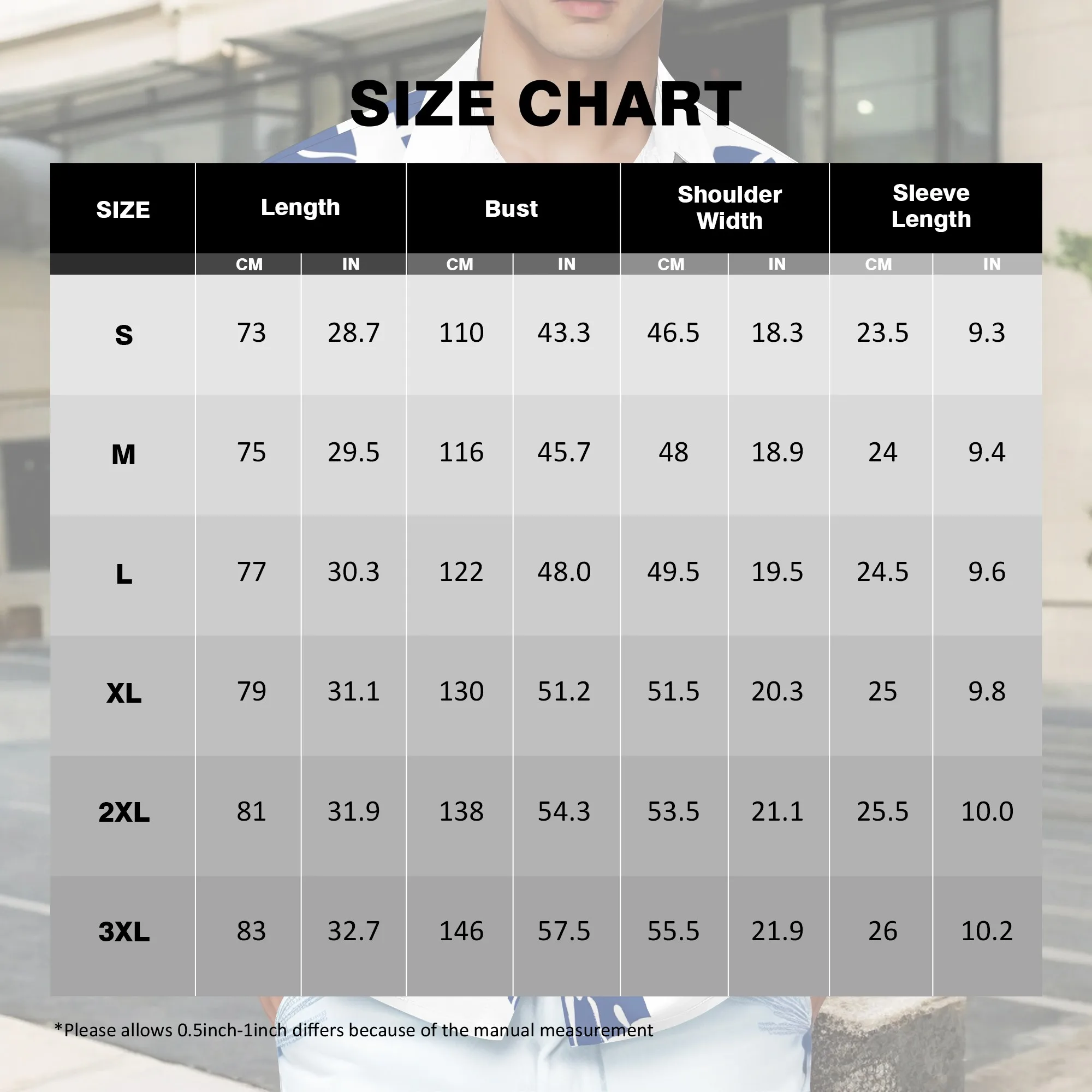 YEAE Blue Monstera Leaf Pattern Shirt for Men Summer Casual Short Sleeve Top