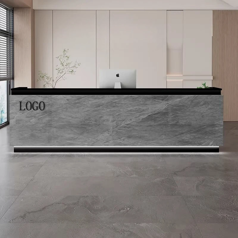 Cafe Counter Reception Desk Hairdressing Market Counter Table Reception Desk Business Beauty Salon Muebles Commercial Furniture
