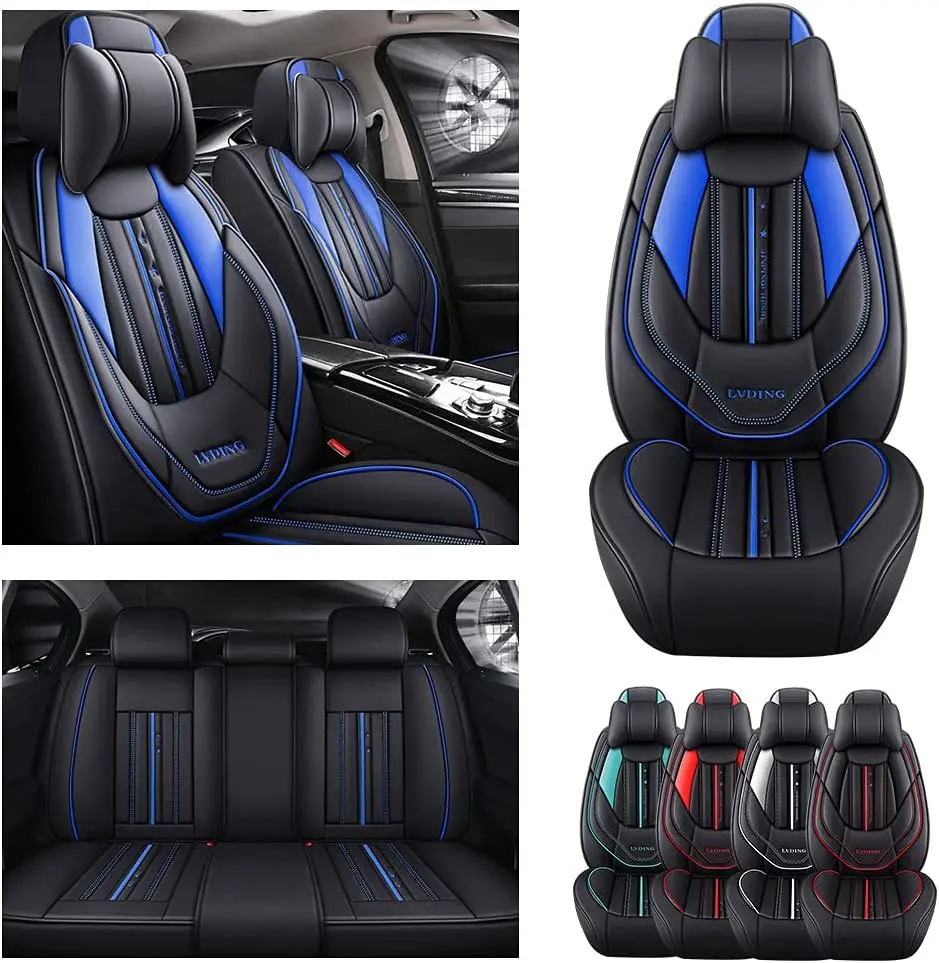 Car Seat Covers Full Set For Citroen Berlingo C-Crosser C-Elysée C-Zero C3 C3 Aircross C35 Auto Cushion Interior Accessories