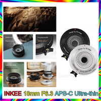 SGimage 18mm F6.3 APS-C Ultra-thin Pancake Manual Prime Lens for Sony E Fujifilm FX Nikon Z Micro 4/3 MFT Mount Camera