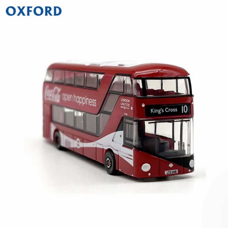 OXFORD moulé sous pression 1: 148 N échelle London Bus alliage Simulation voiture modèle Collection affichage décoration jouet cadeaux