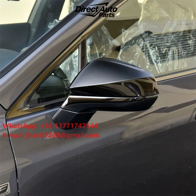Left and Right Rearview Mirror Assembly for le RX500h Reflective Lens Auto Parts Accessory