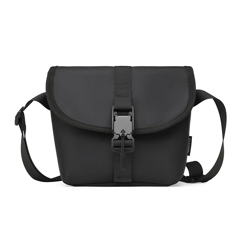 New Simple Men's Single-shoulder Bag, Fashionable and Versatile Crossbody Bag, Water-resistant and Large-capacity Chest Bag