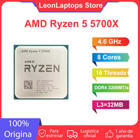 AMD Ryzen 7 5700X R7 5700X 4.6GHz 8 Core 16 Thread 65W CPU Processor 7NM L3 = 32M Socket AM4 Gaming Processor but without cooler