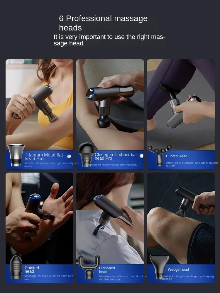 Small King Kong Massage Gun Mini Massager Neck Cream Professional Muscle Mask Massage Gun Birthday Gift 5