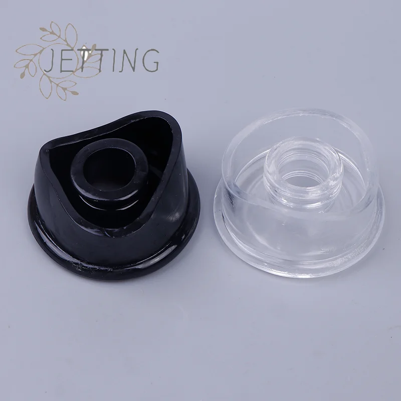HOT 1 PCS Clear/Black Universal Precision Comfort Cylinder Seal Sleeve Silicone Replacement Silicone Ring