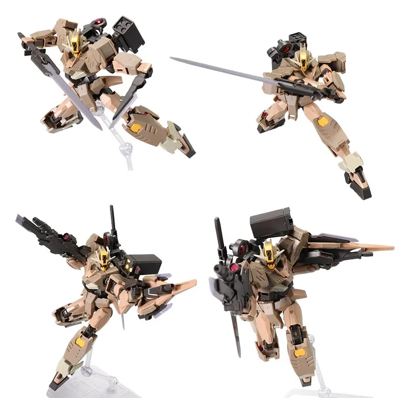 Bandai-Gundam Commander for Children, HG 1: 144, Quantum 00, Gundam, Batalha de Criação, Metal, Desert Type, Modelo Colecionável, Ornamentos, Presentes