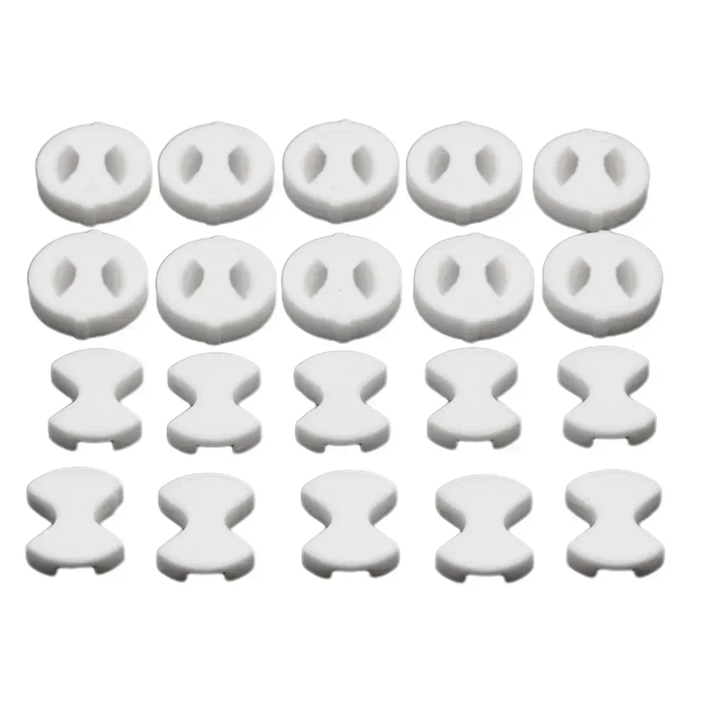 10X Brass Earthenware Valve Core Earthenware Threaded Piece Faucet Accessories Ceramic Threaded Pieces Home Improvement