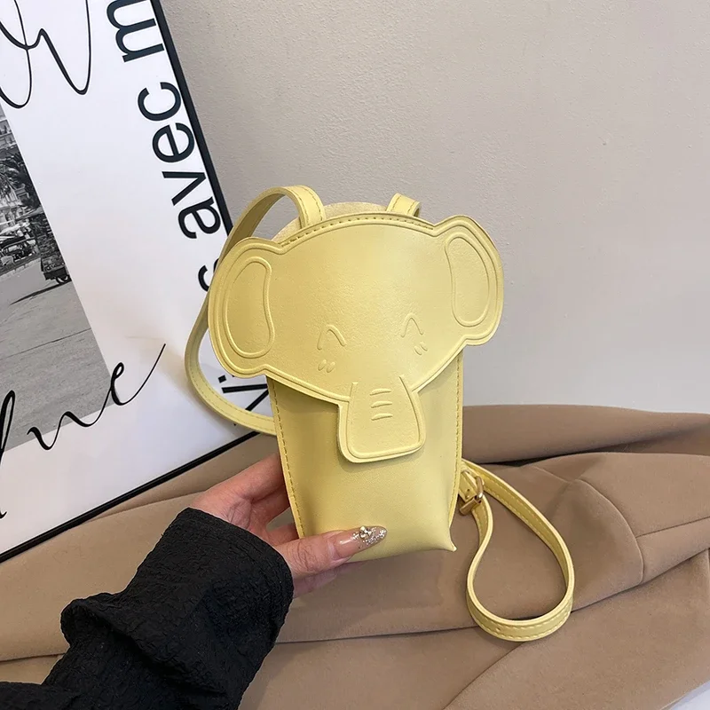 2025 New Niche Design Mini Versatile Crossbody Bag Summer Exquisite Texture Mobile Phone Bag Little Elephant Bag for Women