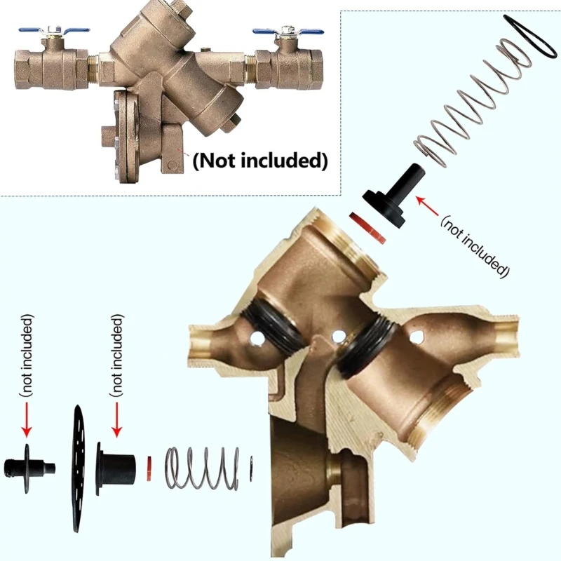 M2EE 3/4 "-1" аксессуары для восстановления обратного потока для 975XL и 975XL2 Ремкомплект устройства предотвращения обратного