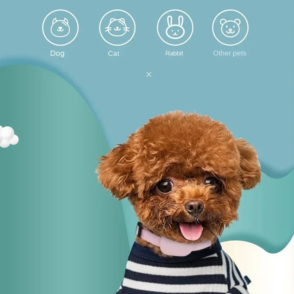 Pet GPS Tracker with Adjustable Collar Dog Tracker Smart Pet Locator for Dogs and Cats view 4