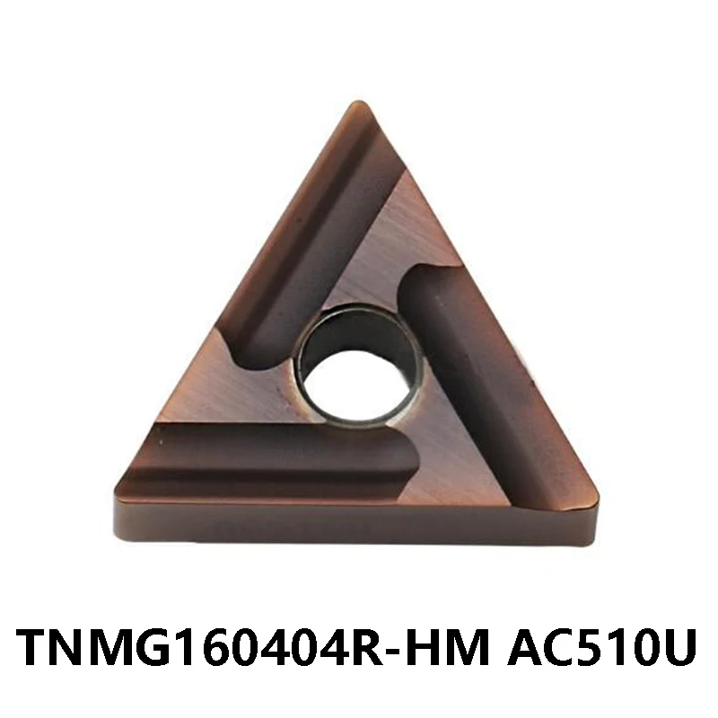 

160404 Original Carbide Holder CNC Cutter Inserts Turning TNMG160404R-HM AC510U TNMG TNMG160404 R-HM Metal Lathe Machine Tools