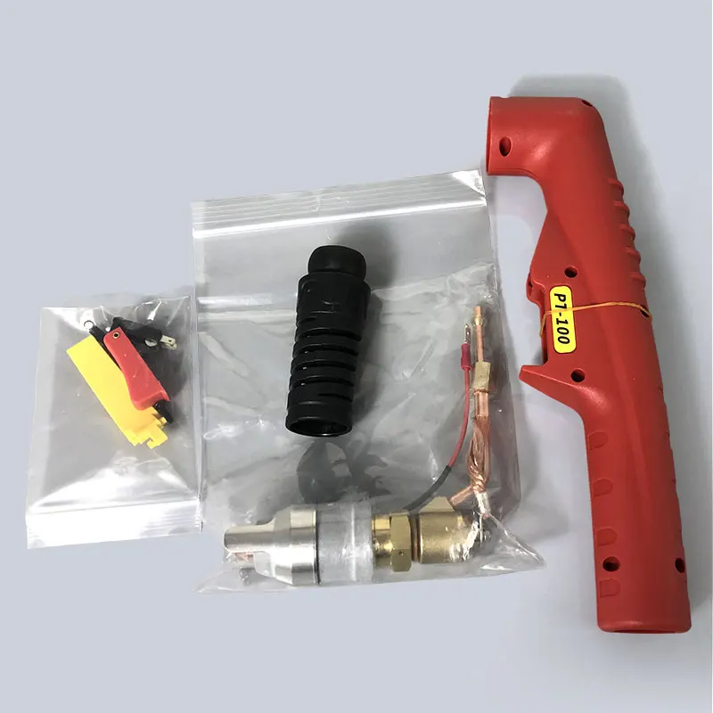 Kit de cabezal de antorcha de Plasma manual, cortador de Metal profesional, PT-100 ecológico, PT100A, 1 IPT-100