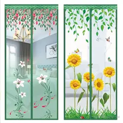 Magnetic Screen Door Curtain, Anti Mosquito Net, Insect Fly Bug Curtains, Automatic Closing Mesh, Summer