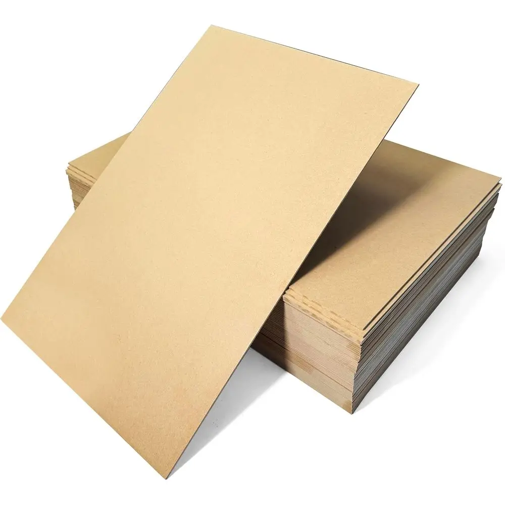 

50 Pack 12x19 Medium Density Fiberboard Sheets for Laser Engraving, CNC, Wood Burning, and Router Work