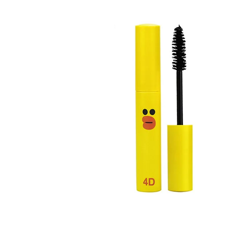 Fashion New Cute 4D Eye Makeup Fiber Mascara Long Black Lash Eyelash Extension Waterproof Lovely Mascara Cosmetics Mascar