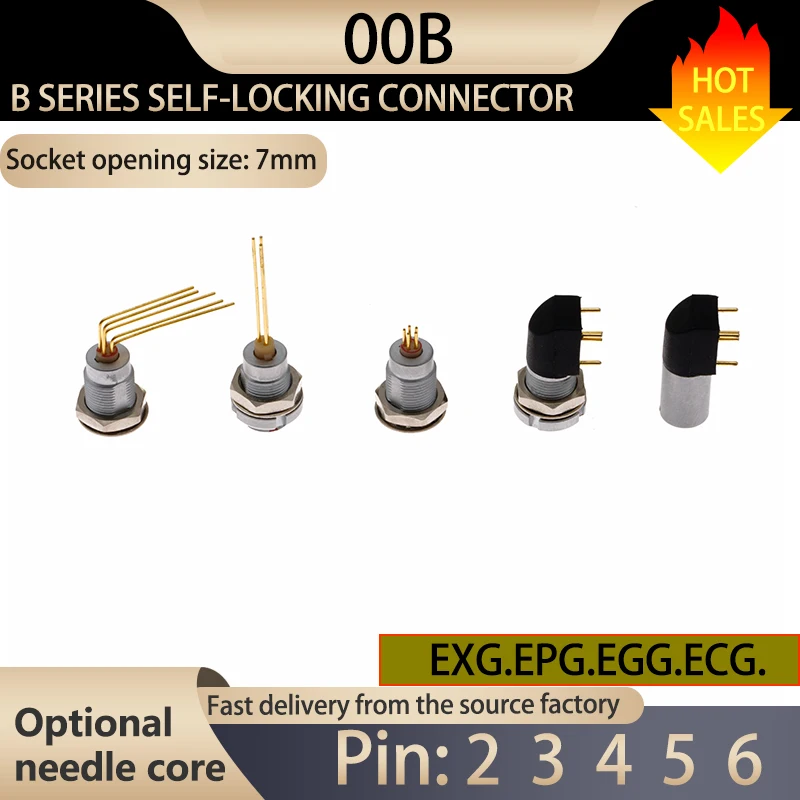 

00B.EXG.EPG.EGG.ECG， 2. 3, 4, 5.6 pin printed PCB soldering for information and audio transmission
