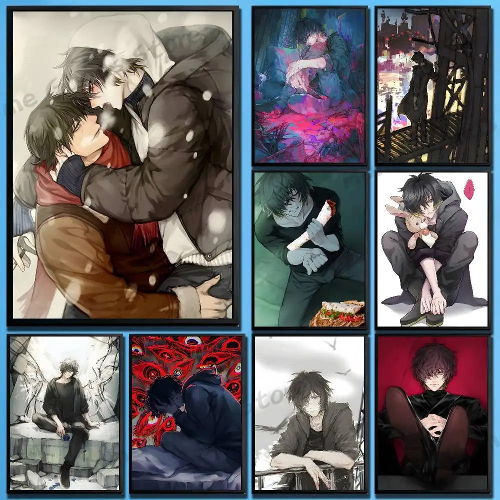 Towa S-Slow D-Damage Poster HD Art Sticky Wall Waterproof For Bedroom Game Room Wall Home Decor Gifts