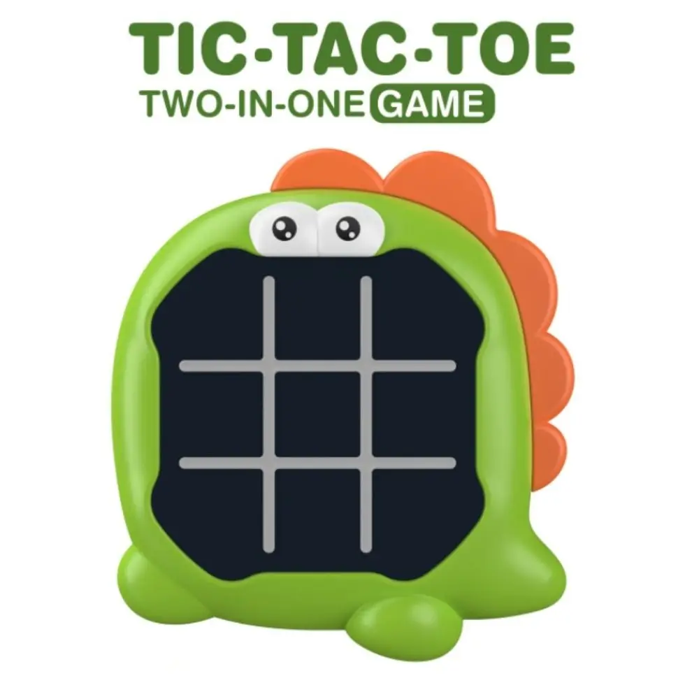 Cute Animal Style TIC-TAC-TOE 2-in-1 Educational Handheld Bolt Game Montessori Electric Puzzle Table Game Indoor Party