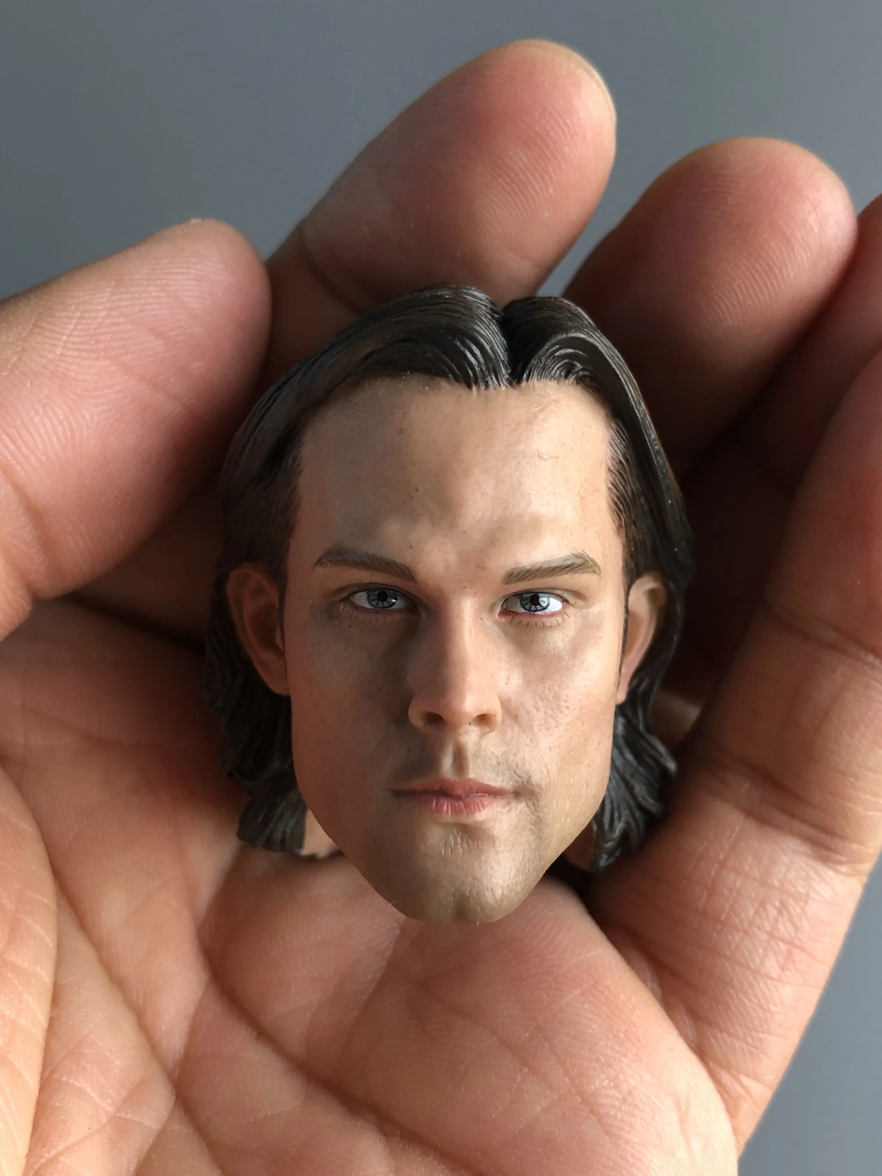 1/6 FUNTOYS Sam Winchester SUPERNATURAL Jared Padalecki Head Scuplt