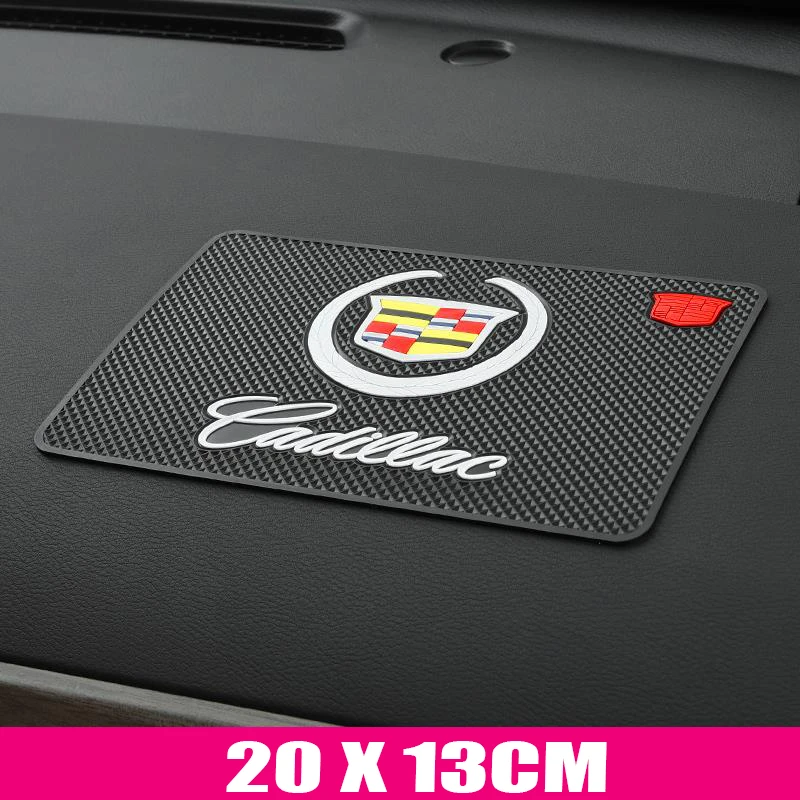 Alfombrilla antideslizante para salpicadero de coche, soporte antideslizante para teléfono Cadillac Escalade CTS CT5 XT5 XTS XLR BLS SLS STS ATS SRX Tiburon