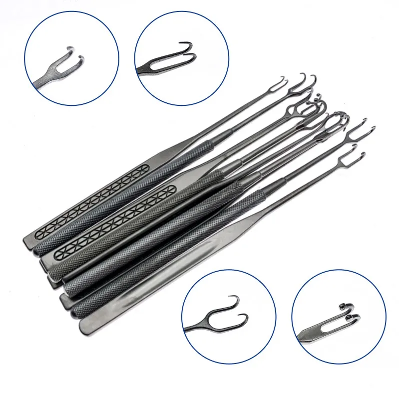 Pull Hook Blunt wskazał z piłką instrumenty chirurgiczne przyrządy okulistyczne chirurgia plastyczna