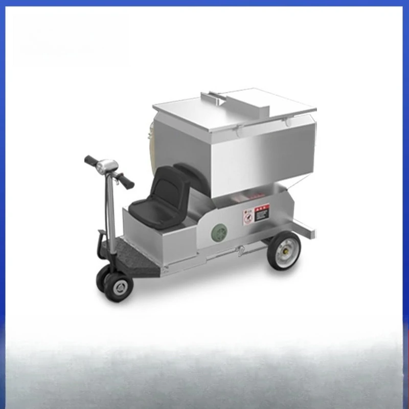 Pig feeding truck Breeding equipment Automated manual three-wheel model
