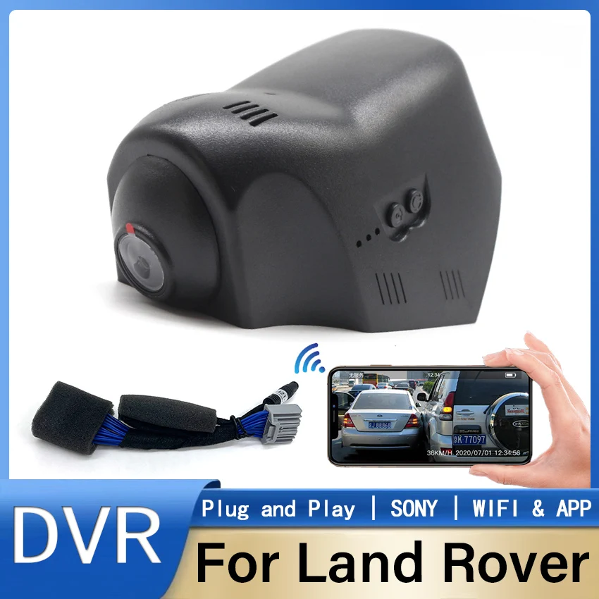 Car DVR Camera For Land Rover Discovery 5 F-TYPE 2018 2019 2020 2021 Dash Cam,Room Lamp Power,Plug and Play DashCam Night Vision