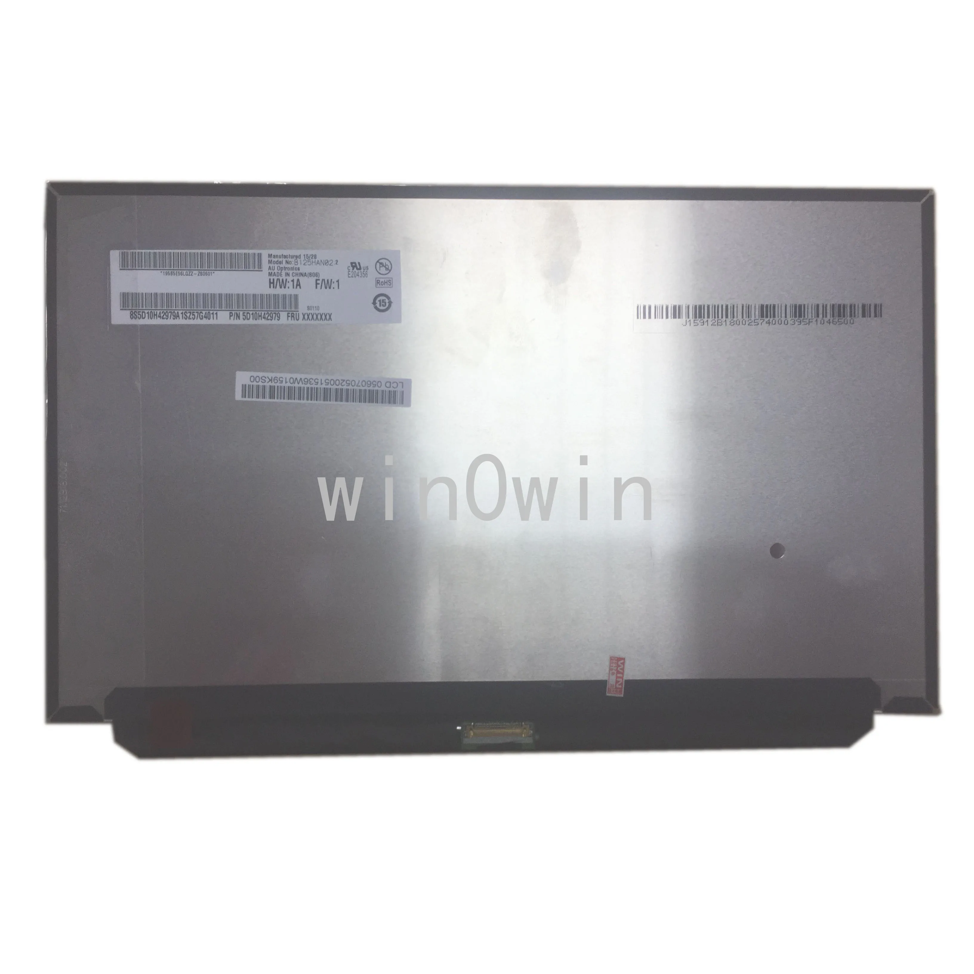 

Free Shipping B125HAN02.2 12.5inch IPS screen EDP 1920*1080