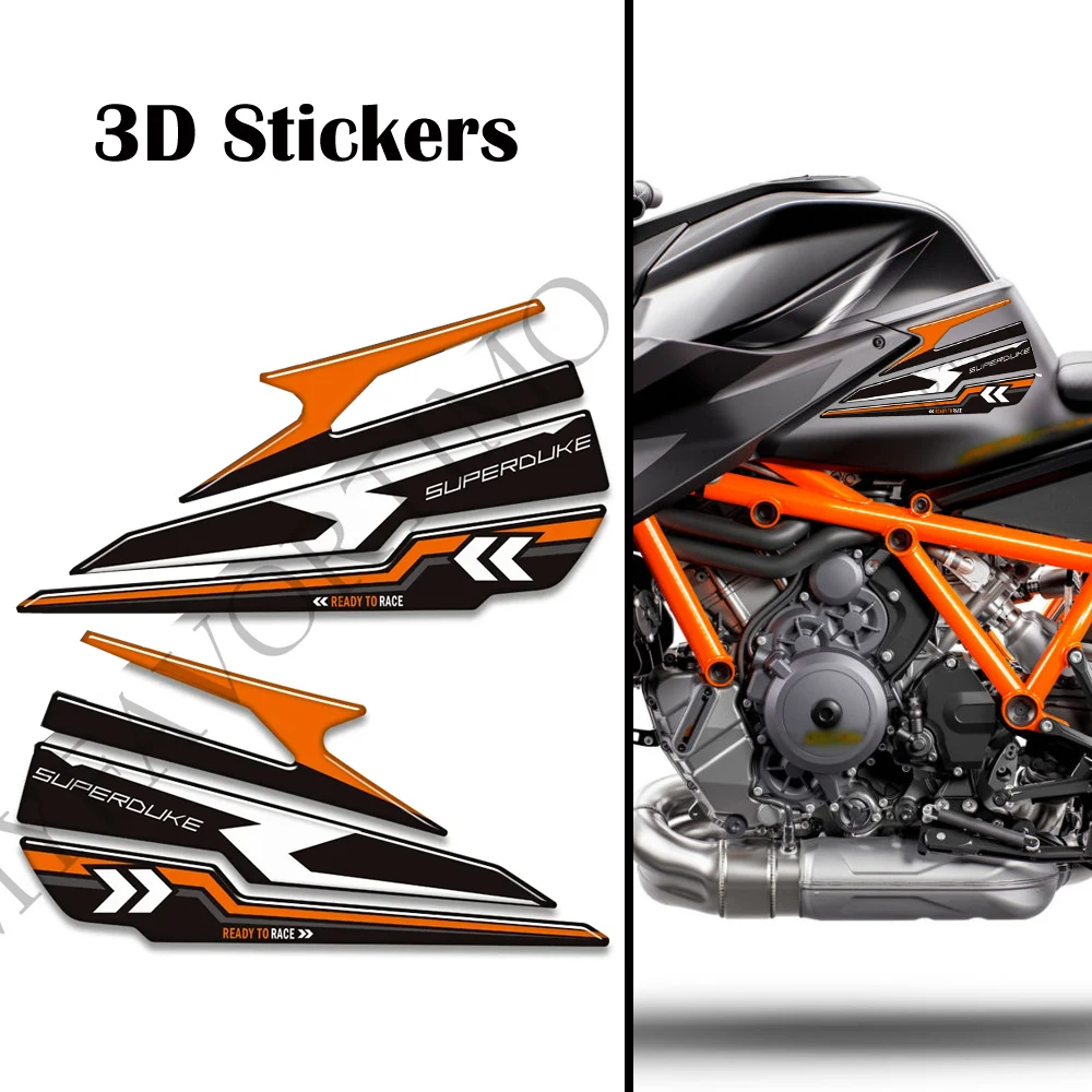 

Motorcycle Stickers Fuel Oil Knee Protection Tank Pad Side Grips Gas For 1290 Super R RR 2017 2018 2019 2020 2021 2022