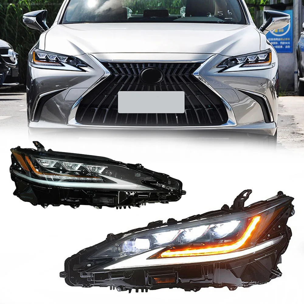 

Pop Styling LED HeadLights For LEXUS ES 18-23 New Style Full Led DRL Car Head Lamp Assembly Signal Accessories Modified Lamp