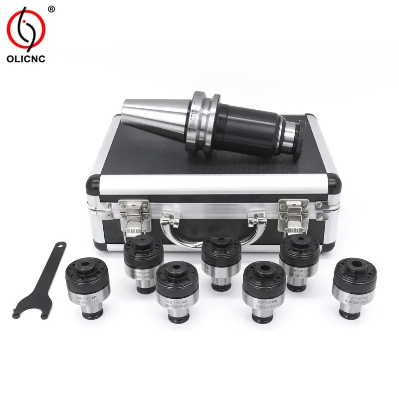 Tapping Collet GT12 GT24 BT40 NT40 MT4 Tapping Chuck Set for Tapping Machine ISO JIS DIN Tap M6 M8 M10 M12 M16 M20 DIN371 DIN376