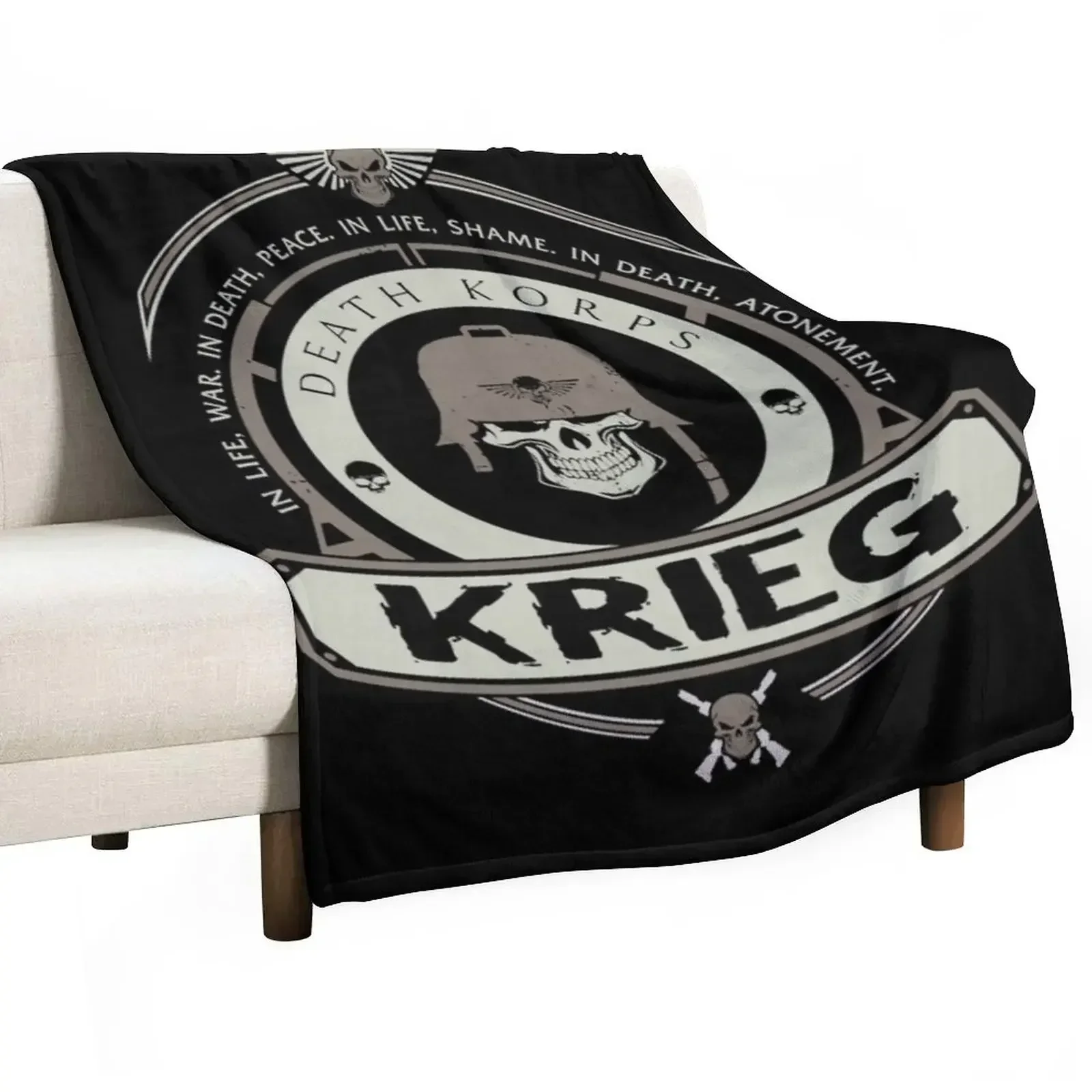 

KRIEG - LIMITED EDITION Throw Blanket Winter beds Camping Blankets