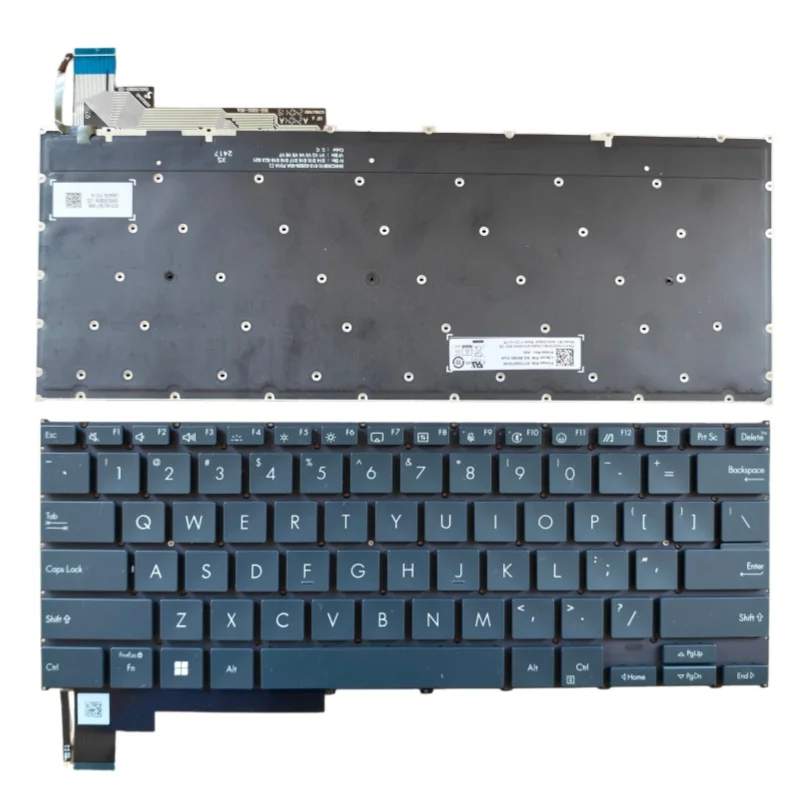 New US English Backlit For ASUS Zenbook Duo UX8406 UX8406M UX8406MA 2024 Laptop Keyboard