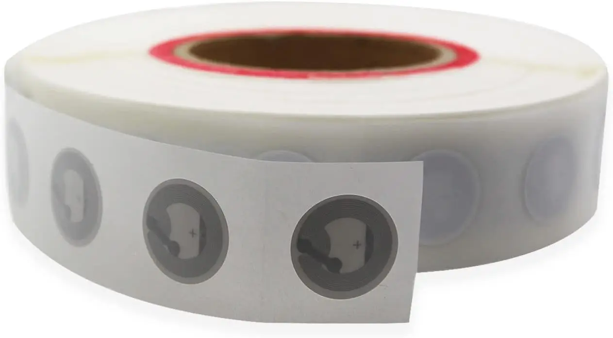 

NFC NTAG213 Stickers/Tag/Adhesive Label RFID Tags with nxp213 Chip 180 Bytes Lock Compatible with NFC-Enabled Smartphones Device