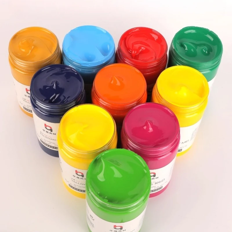 100/300ml Acrylic Pigment Waterproof Sun-resistant Not Easy To Fade Wall Painting Graffiti Craft Production Artistic Creation
