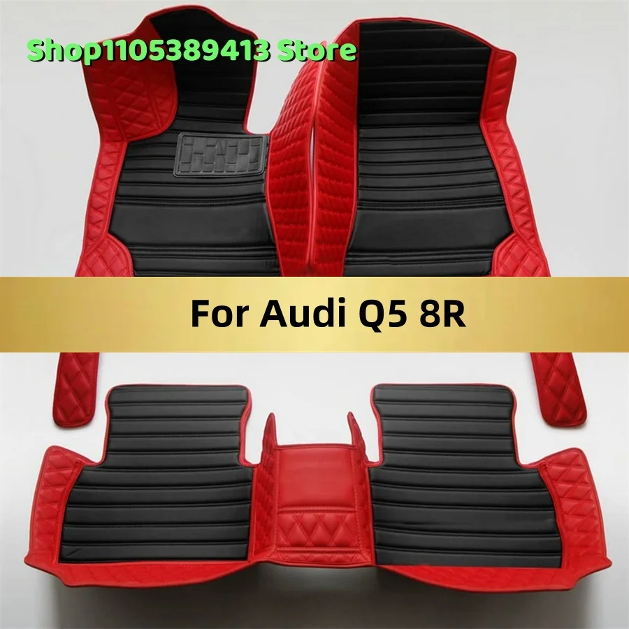 

Artificial Leather Custom Car Floor Mats For Audi Q5 8R 2016 2015 2014 2013 2012 2011 2010 Car Mat Accessories Mats Carpets Auto