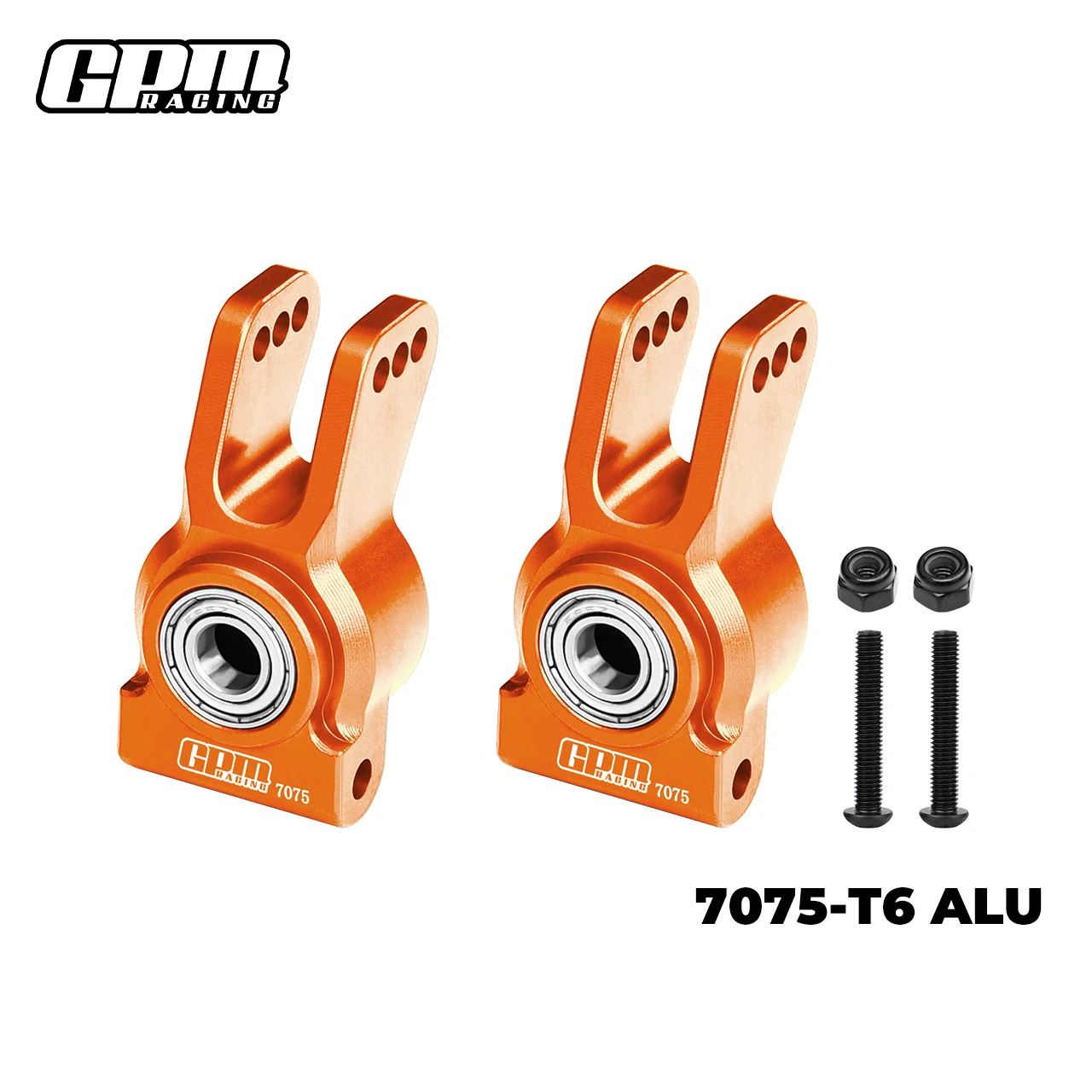 GPM LOSI 1/10 레이저너트 테나시티 울트라 4 LOS03028 알루미늄 7075 리어 허브 세트 대형 베어링용